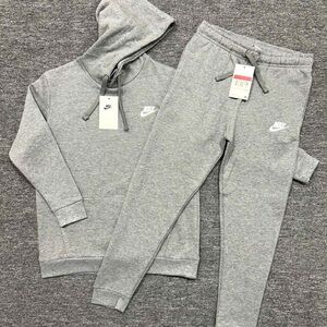 Nike Kids Gray Sweatpants & Hoodie Set